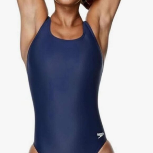 Speedo Women’s Swimsuit One Piece Prolt Super Pro Solid. Navy. Size 8/34 - Picture 1 of 6